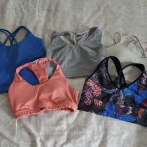 Victoria's Secret Sports Bras - Blue, Gray, Pink, Cream, Multicolor